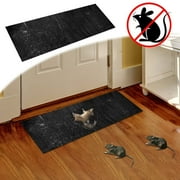 Black Mousetrap Control Strength Sticky Board Very Powerful Mousetrap,17*47inch